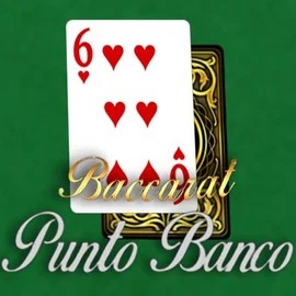 Baccarat - Punto Banco slot logo by Red Tiger Gaming at Rollflame Casino