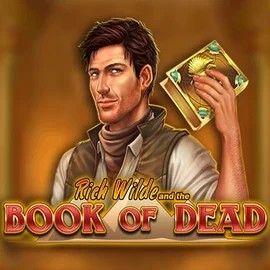 Book of Dead by Play'n GO, showcased at rollflame.eu.com – game logo