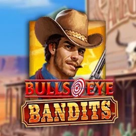 Bulls Eye Bandits logo – Slots by Origins at Rollflame Casino