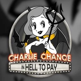 Official Slots logo: Charlie Chance in Hell to Pay by Play'n GO at Rollflame Casino