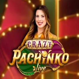 Crazy Pachinko game by Evolution – logo hosted on Rollflame Casino