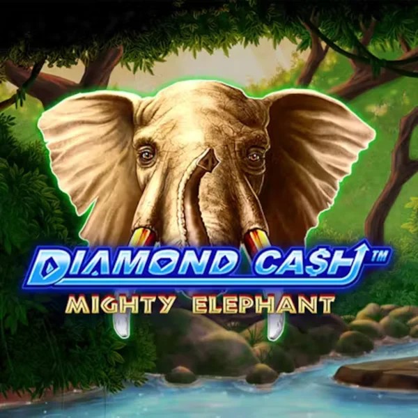 Diamond Cash Mighty Elephant casino game by Greentube – featured logo at Rollflame Casino