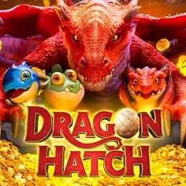 Official Slots logo: Dragon Hatch by PG Soft at Rollflame Casino