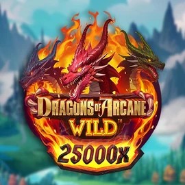 Dragons of Arcane Wild game by Foxium – logo hosted on Rollflame Casino