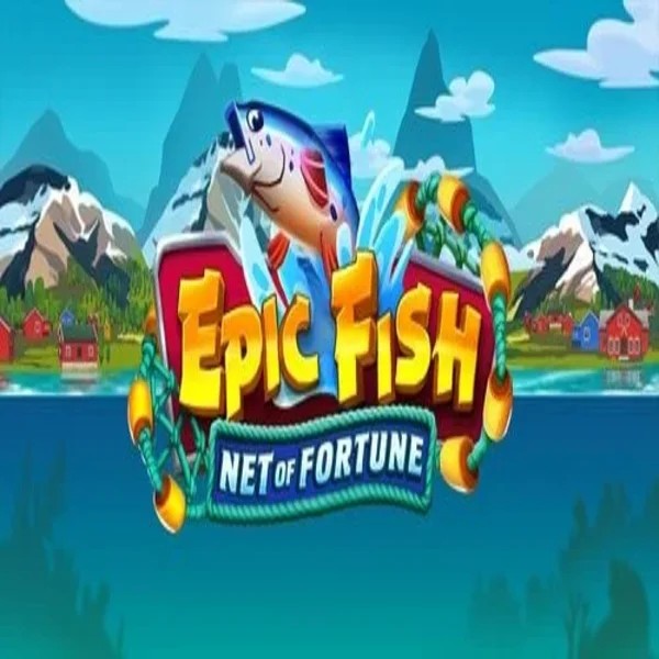 Epic Fish Net of Fortune slot visual from Quickspin available on rollflame.eu.com