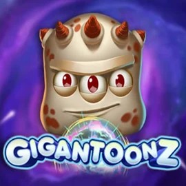 Gigantoonz slot logo by Play'n GO at Rollflame Casino