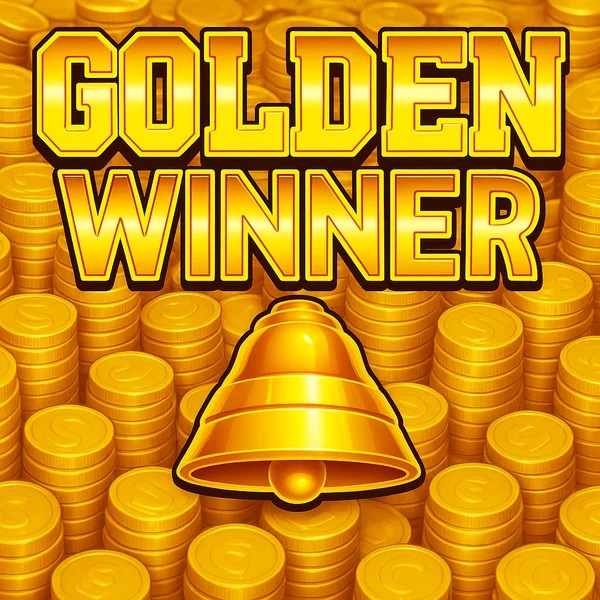 Slots logo of Golden Winner from Inspired Gaming at Rollflame Casino