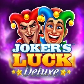 Jokers Luck Deluxe online game logo by Skywind Group on rollflame.eu.com