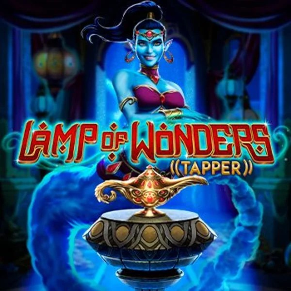 Official Slots logo: Lamp Of Wonders Tapper by Greentube at Rollflame Casino