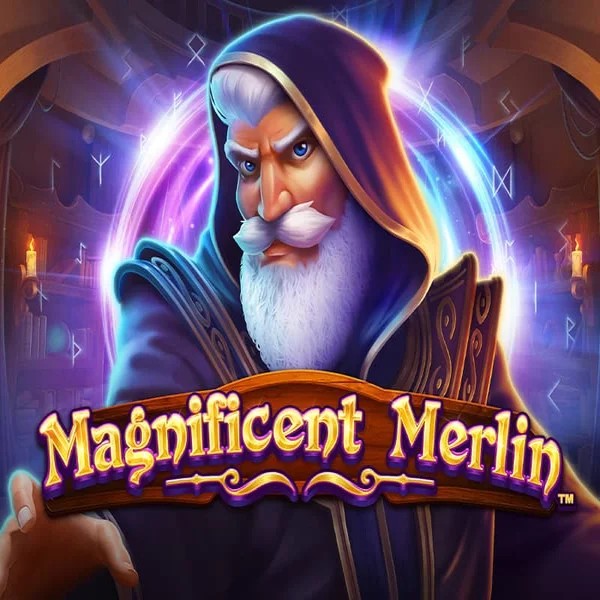 Magnificent Merlin by Greentube, showcased at rollflame.eu.com – game logo
