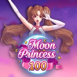 Official Slots logo: Moon Princess 100 by Play'n GO at Rollflame Casino