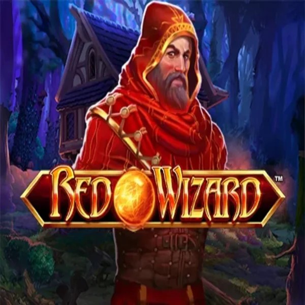 Red Wizard logo – Slots by Rarestone Gaming at Rollflame Casino