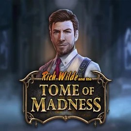 Tome of Madness logo by Play'n GO Rollflame Casino