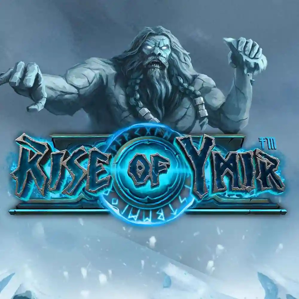 Rise of Ymir logo by Hacksaw Gaming Rollflame Casino