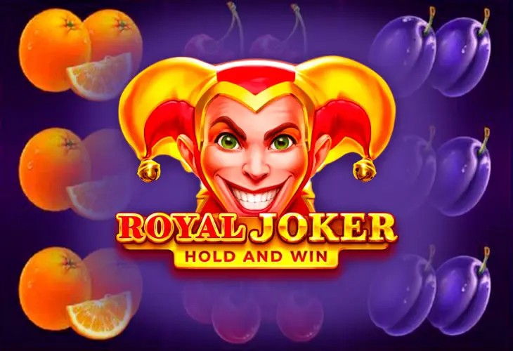Royal Joker: Hold and Win slot logo by Playson at Rollflame Casino