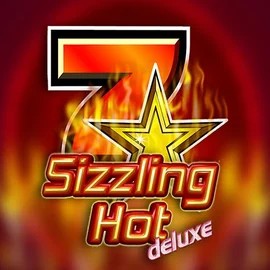 Sizzling Hot Deluxe by Novomatic, showcased at rollflame.eu.com – game logo