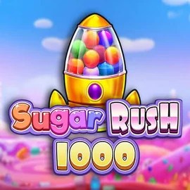 Sugar Rush 1000 casino game by Pragmatic Play – featured logo at Rollflame Casino
