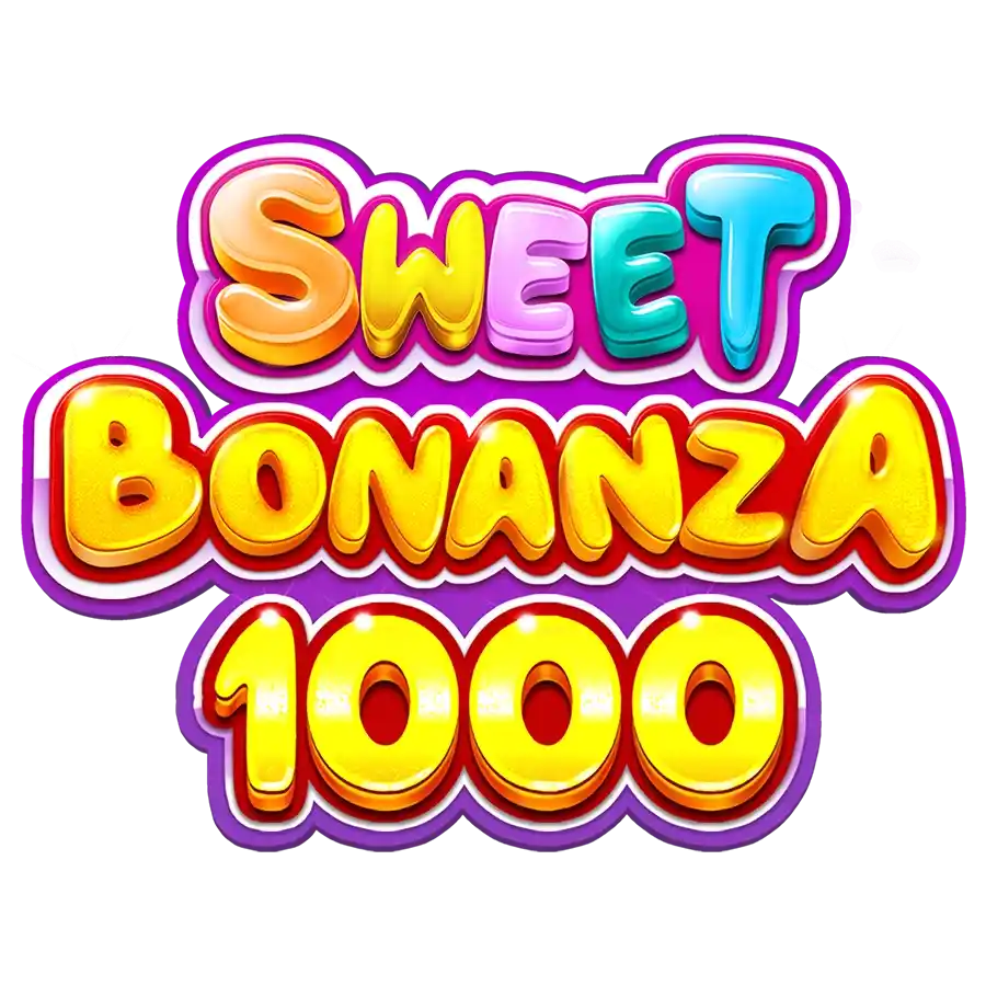 Sweet Bonanza 1000 casino game by Pragmatic Play – featured logo at Rollflame Casino
