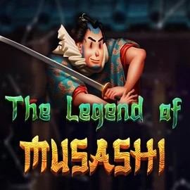 The Legend of Musashi casino game by Peter & Sons – featured logo at Rollflame Casino