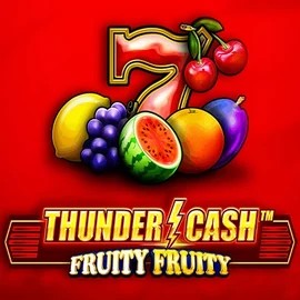 Thunder Cash Fruity Fruity logo by Novomatic at Rollflame Casino