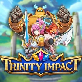 Trinity Impact logo – Slots by Play'n GO at Rollflame Casino