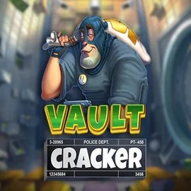 Official Slots logo: Vault Cracker by Red Tiger Gaming at Rollflame Casino