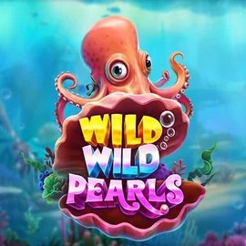 Wild Wild Pearls logo by Pragmatic Play Rollflame Casino
