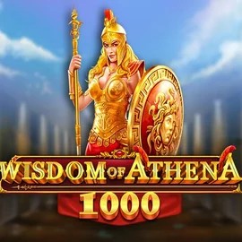 Wisdom of Athena 1000 online game logo by Pragmatic Play on rollflame.eu.com